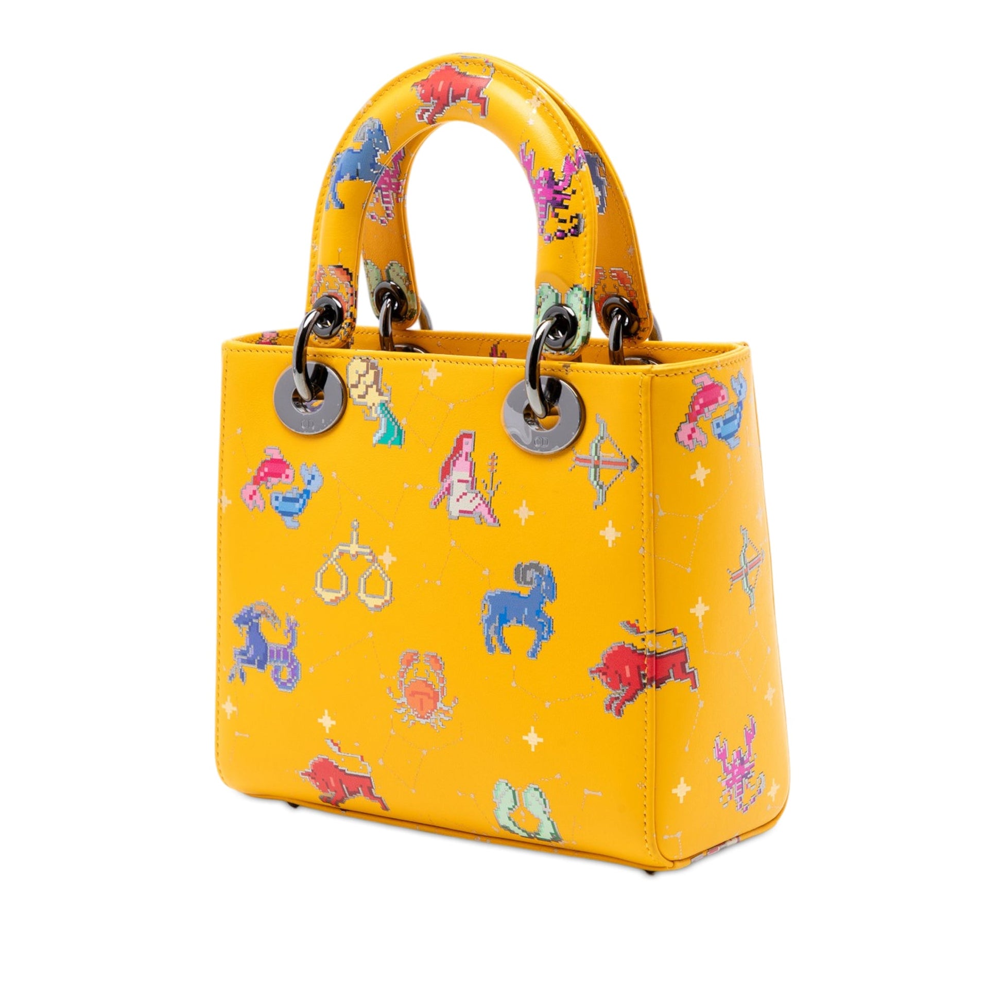 Dior Small Calfskin Pixel Zodiac Lady Dior