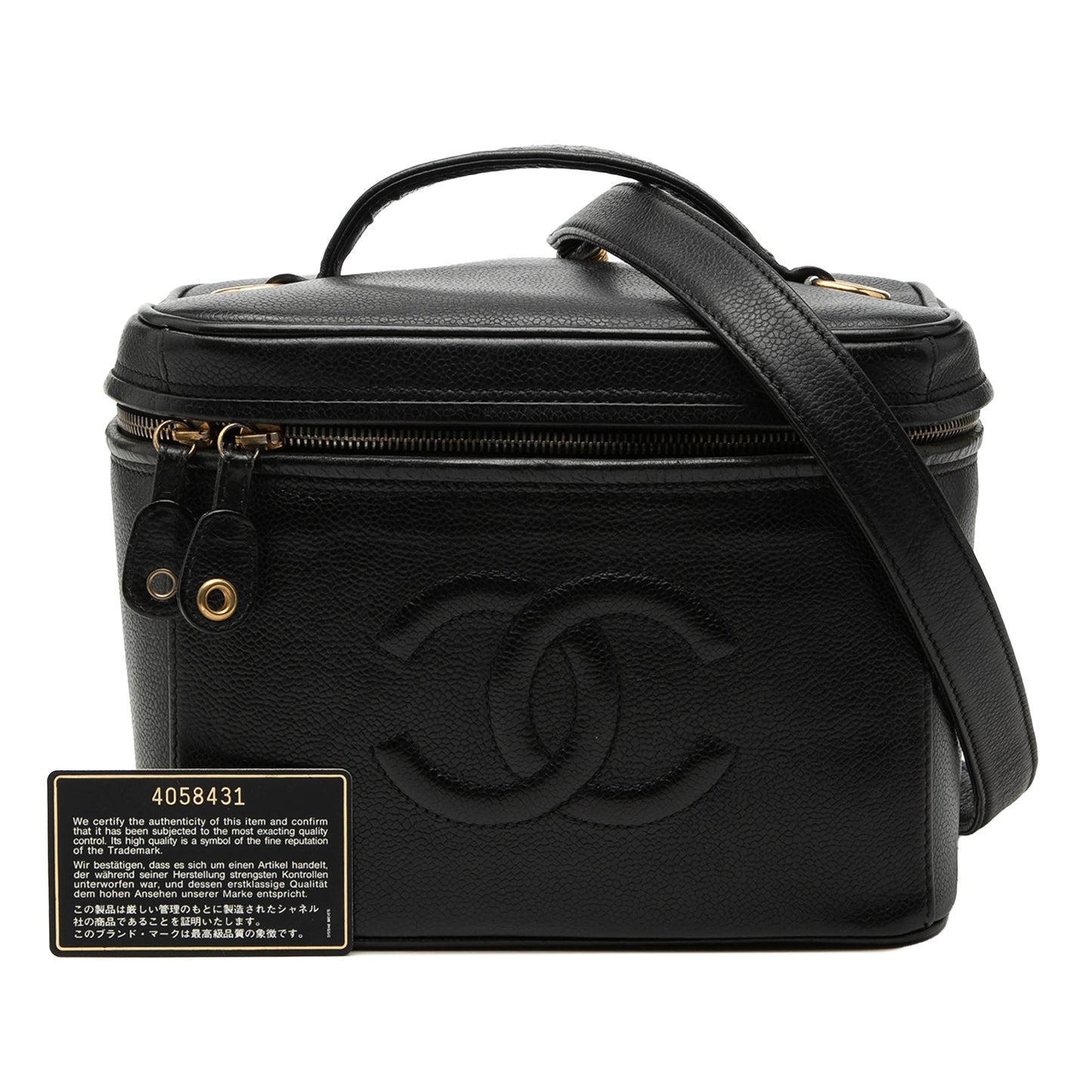 Chanel CC Caviar Vanity Bag