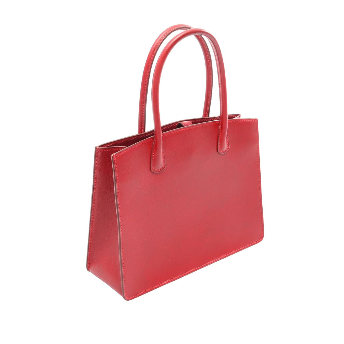 Hermès Box Calf White Bus TPM