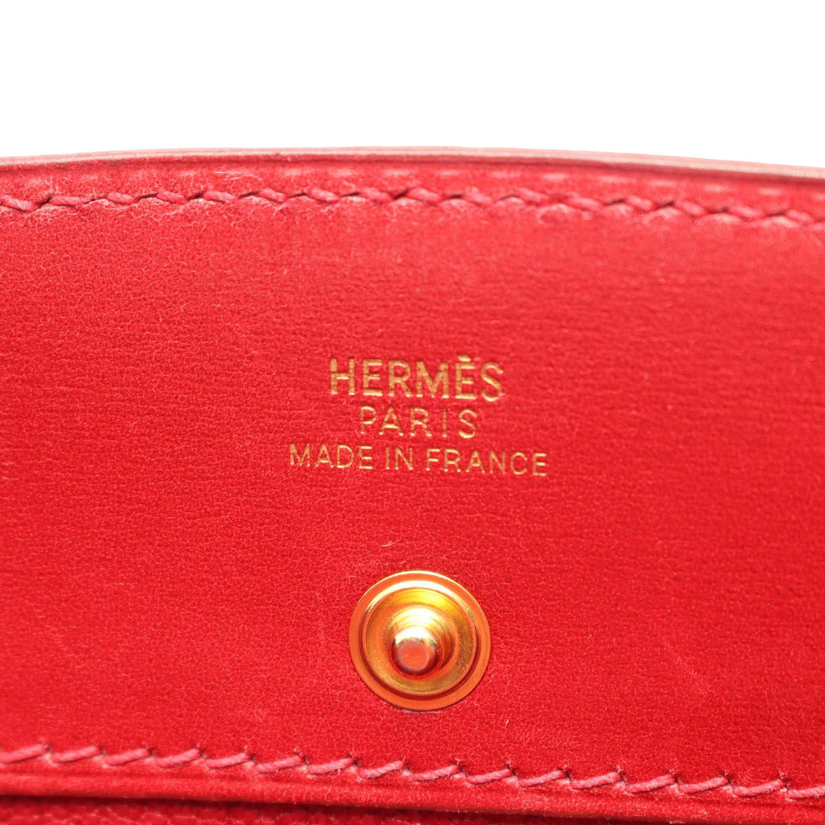 Hermès Box Calf White Bus TPM