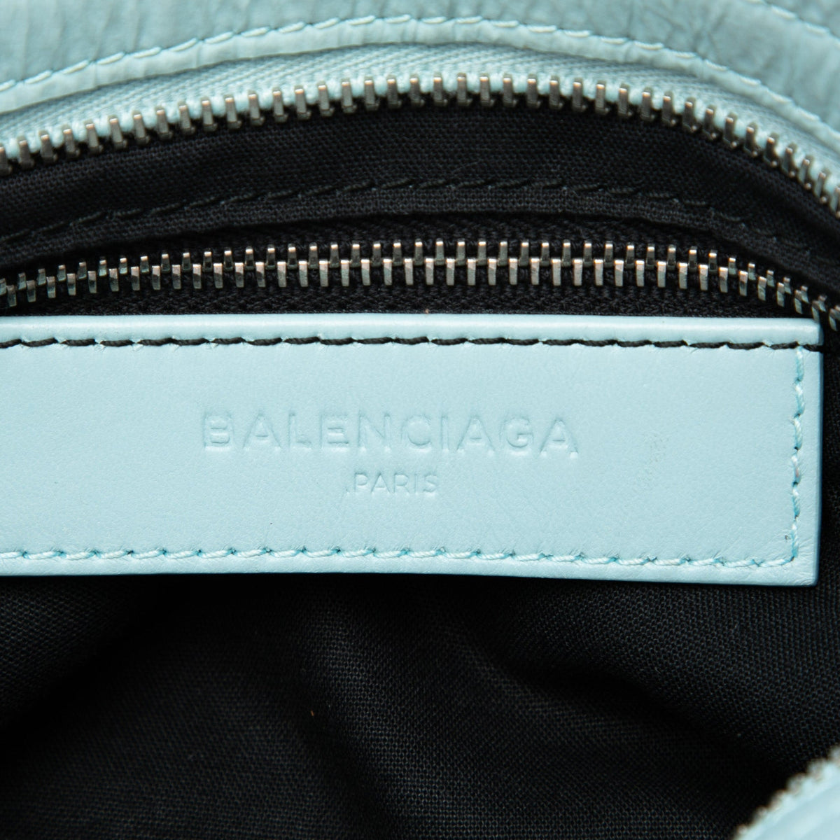 Balenciaga Mini Lambskin Motocross Giant 21 City Satchel