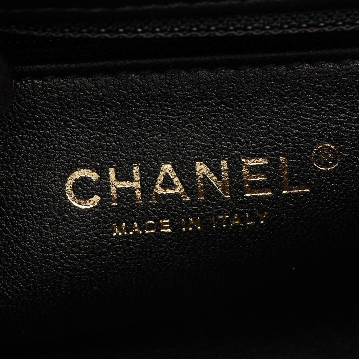 Chanel Mini Rectangular Quilted Lambskin Heart Charms Flap — Black