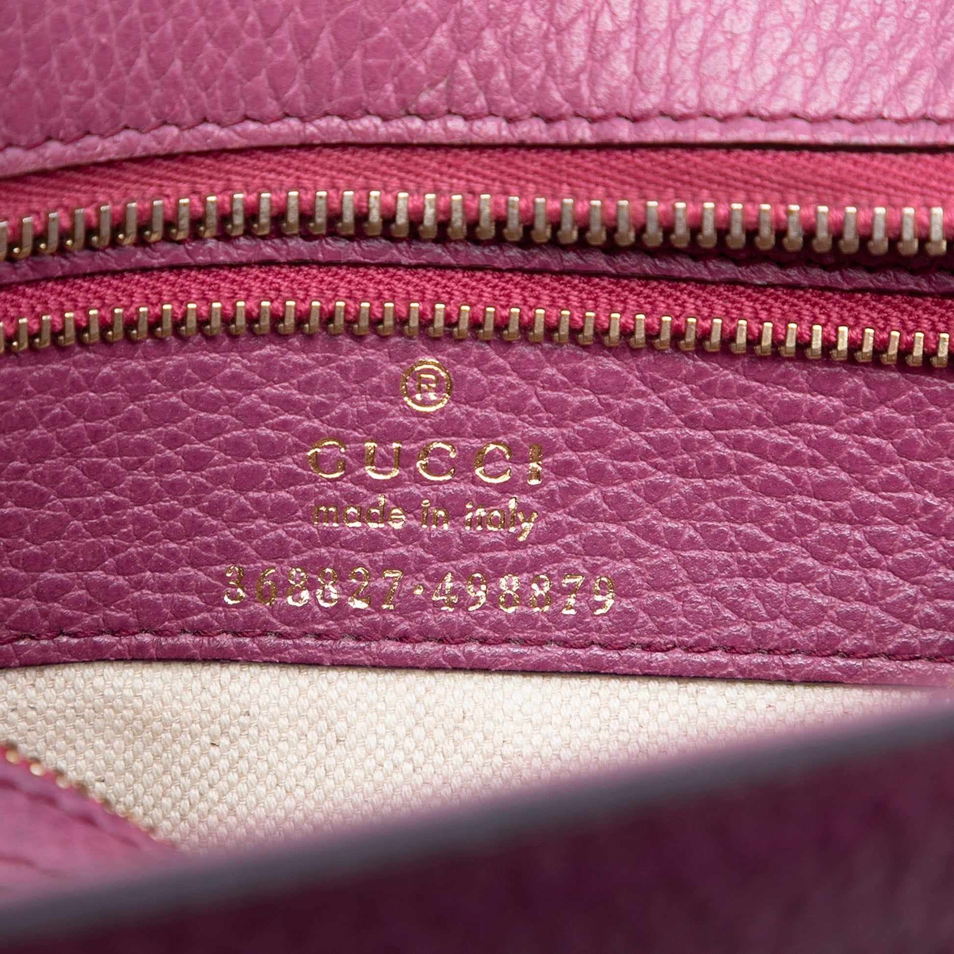Gucci Mini Leather Swing Satchel