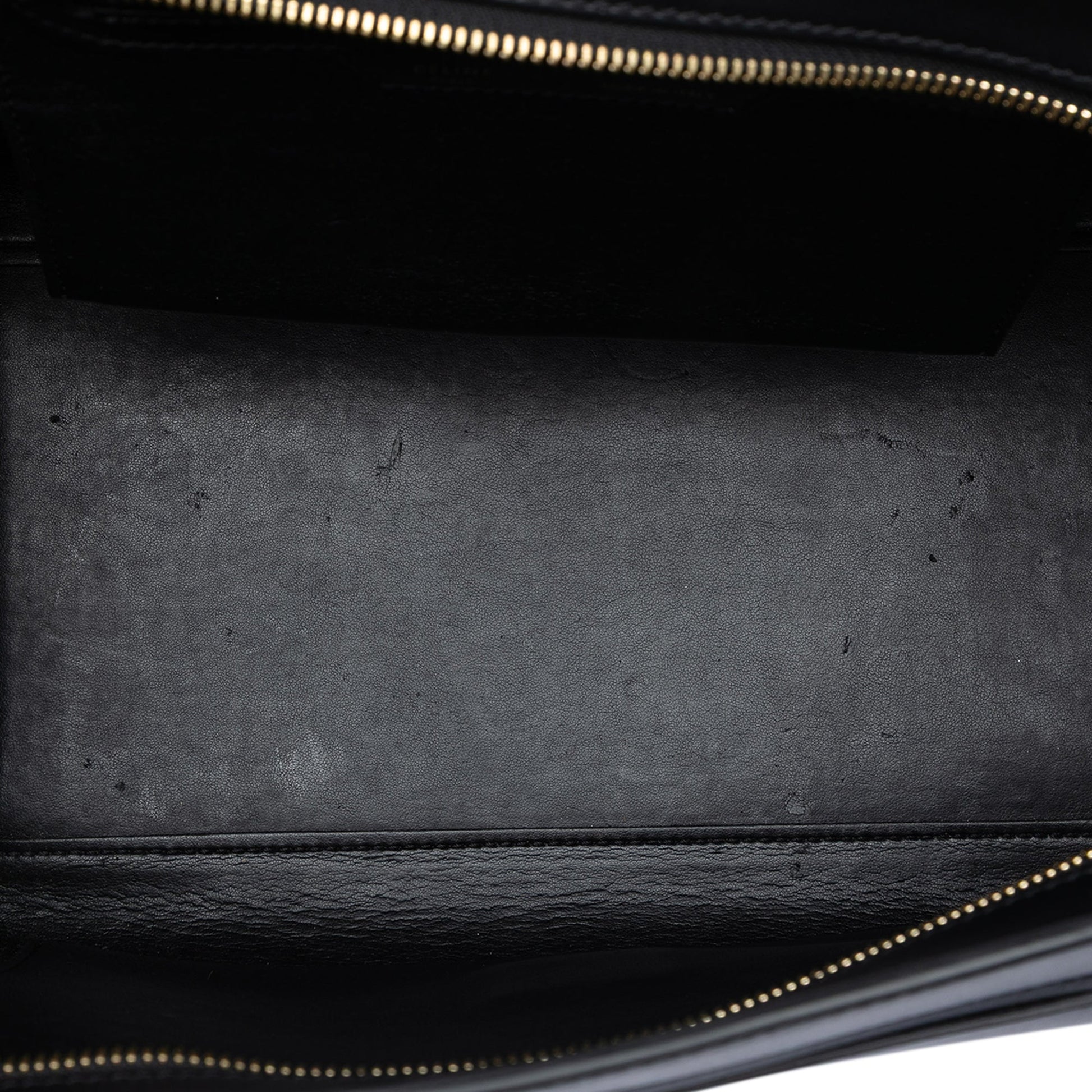 Celine Medium Tricolor Calfskin and Suede Trapeze Satchel