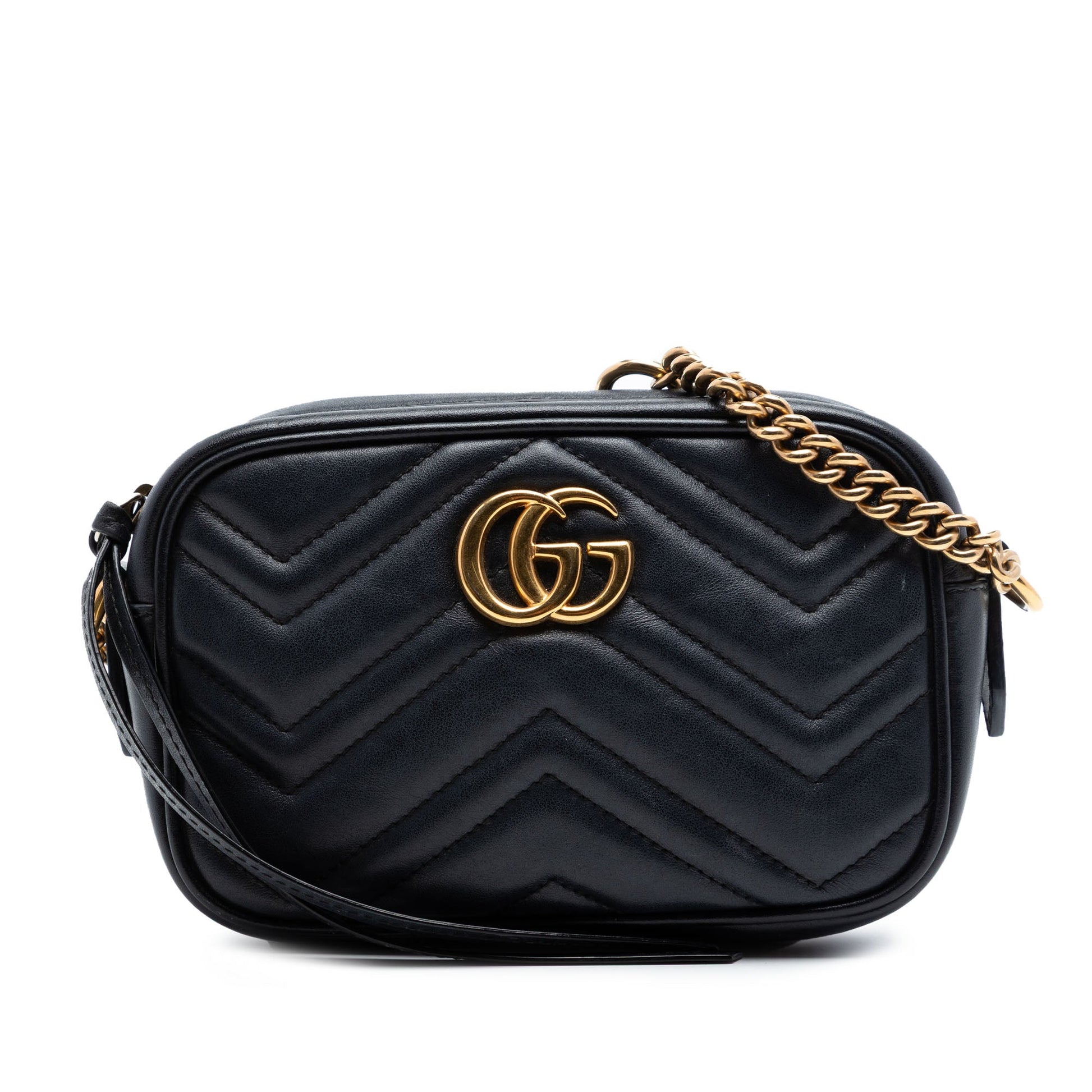 Gucci Mini GG Marmont Matelasse Leather Crossbody