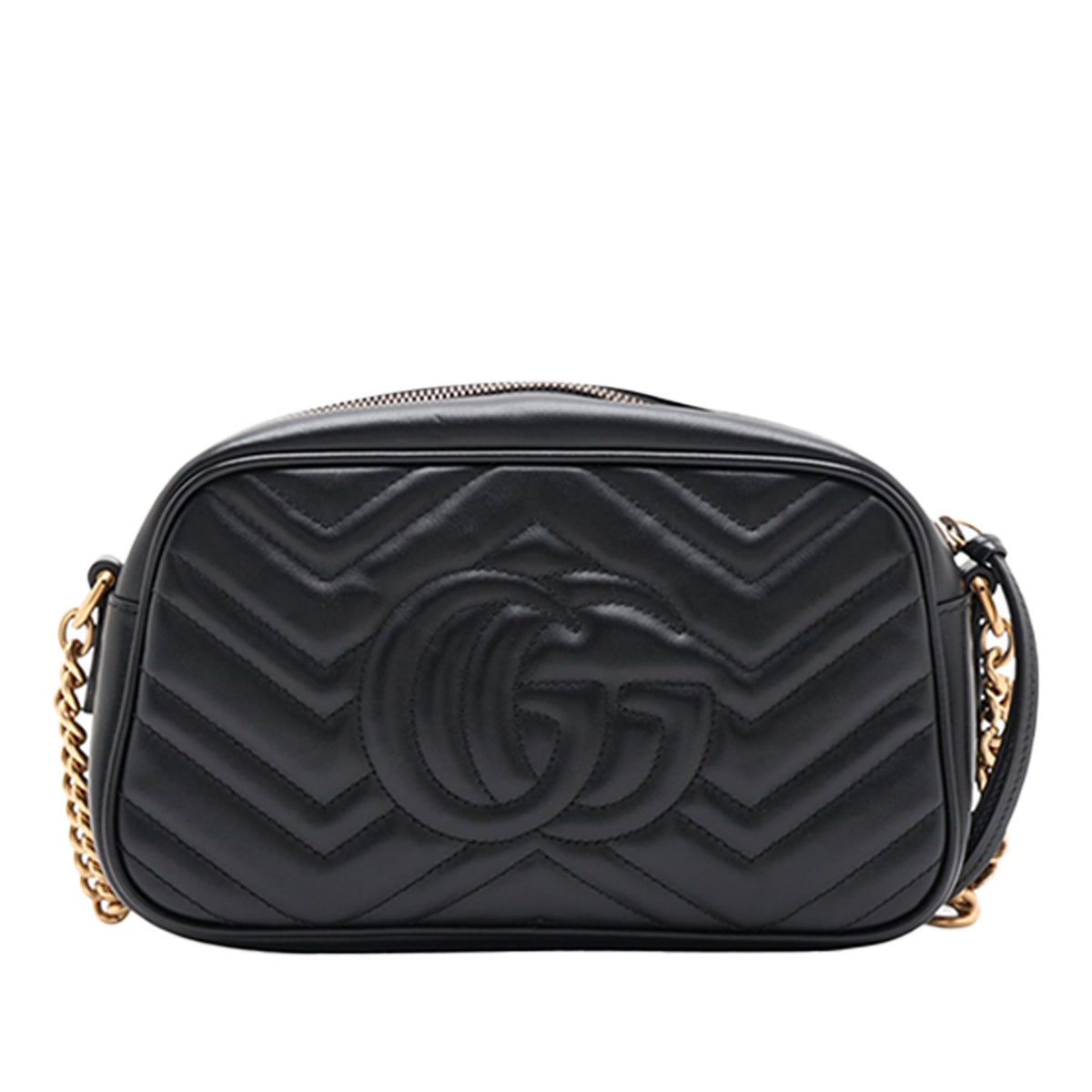 Gucci Small GG Marmont Matelasse Calfskin Crossbody