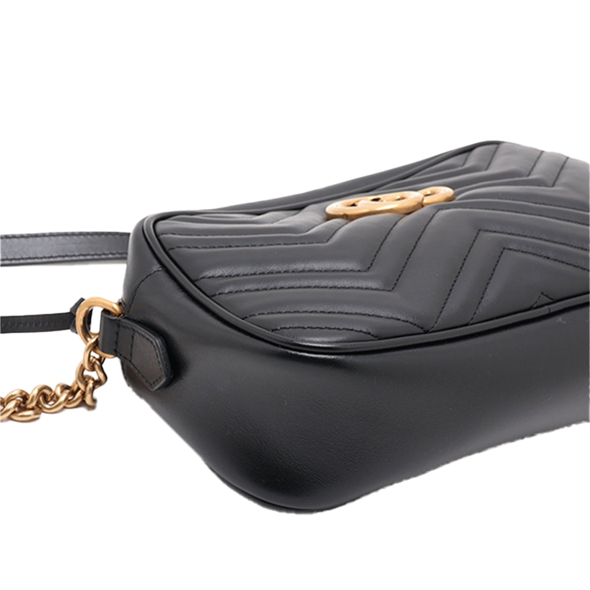 Gucci Small GG Marmont Matelasse Calfskin Crossbody