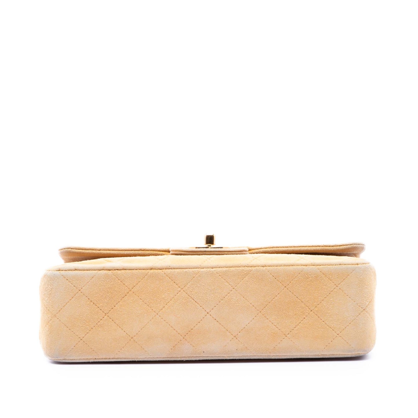 Chanel Small Classic Suede Double Flap