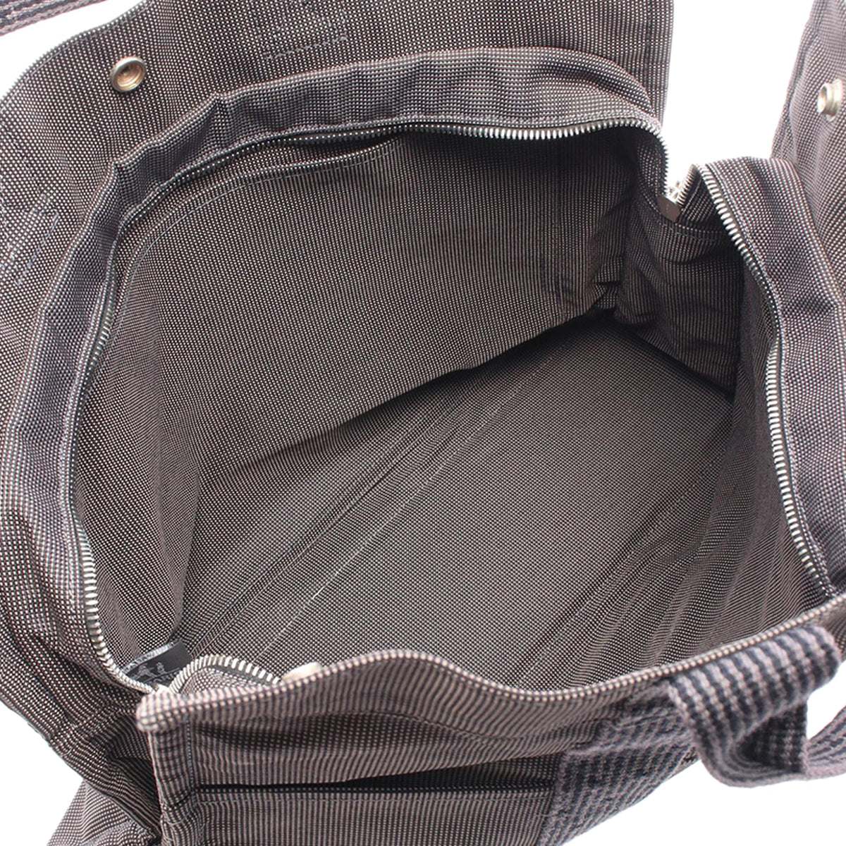 Hermès Canvas Herline MM — Gray