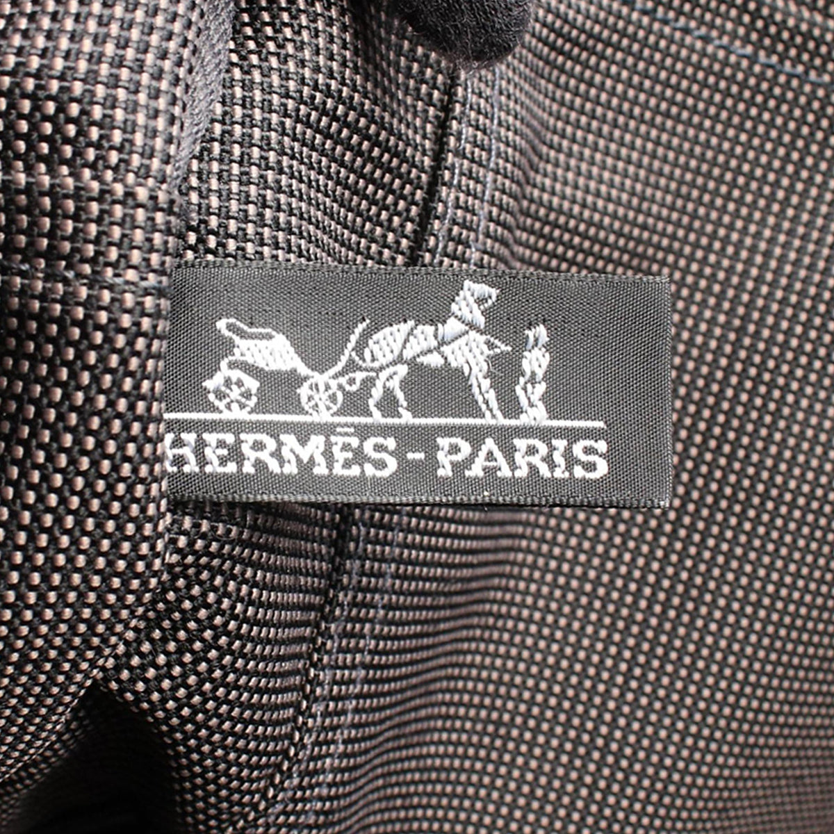 Hermès Canvas Herline MM — Gray