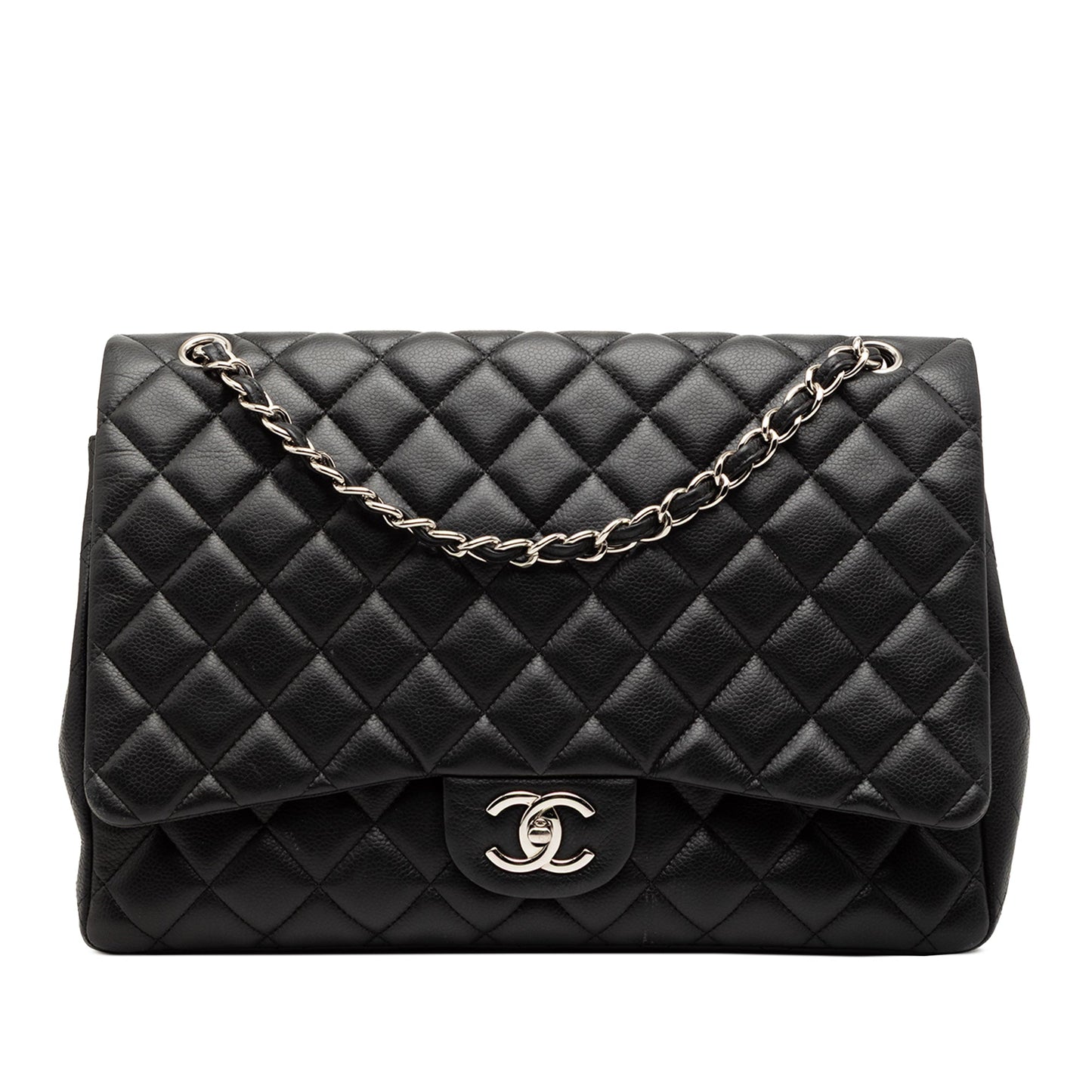 Chanel Maxi Classic Caviar Double Flap