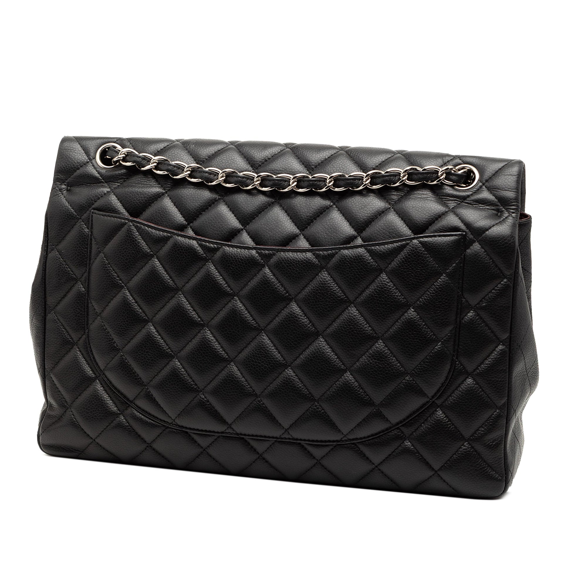 Chanel Maxi Classic Caviar Double Flap