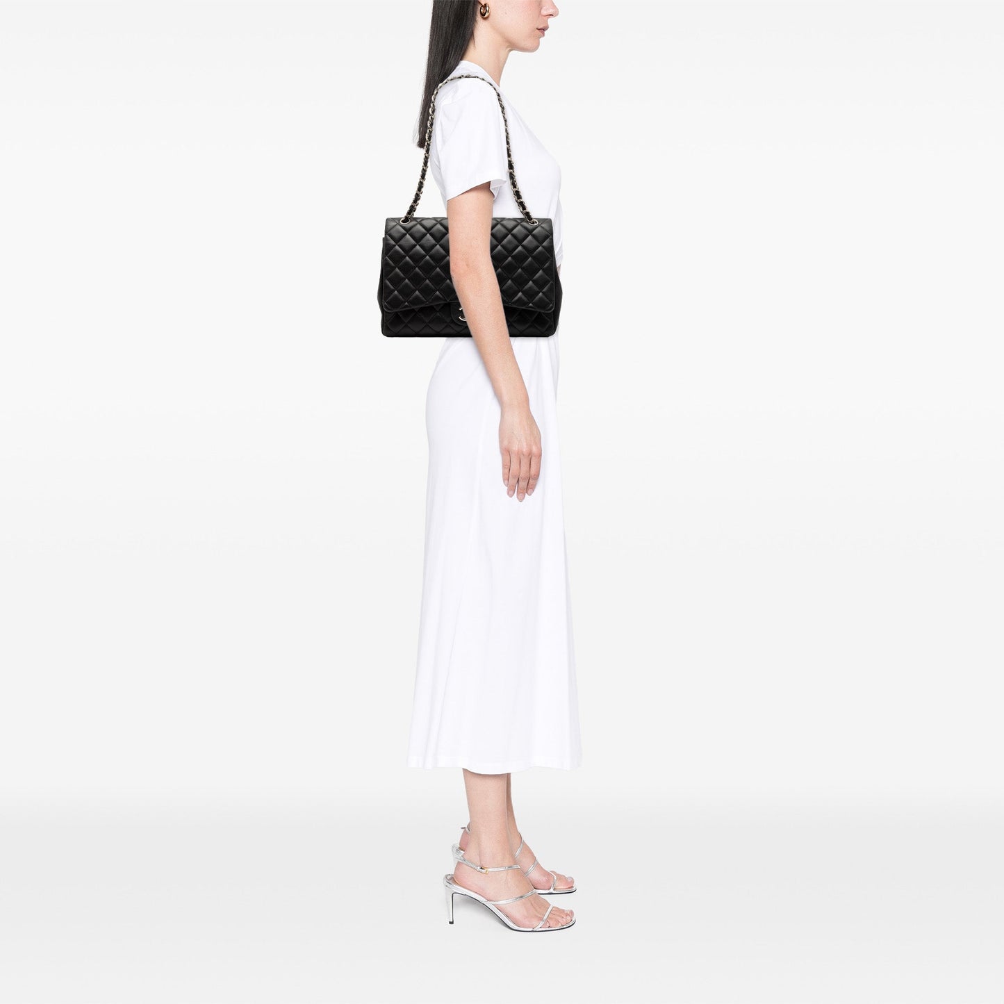 Chanel Maxi Classic Caviar Double Flap
