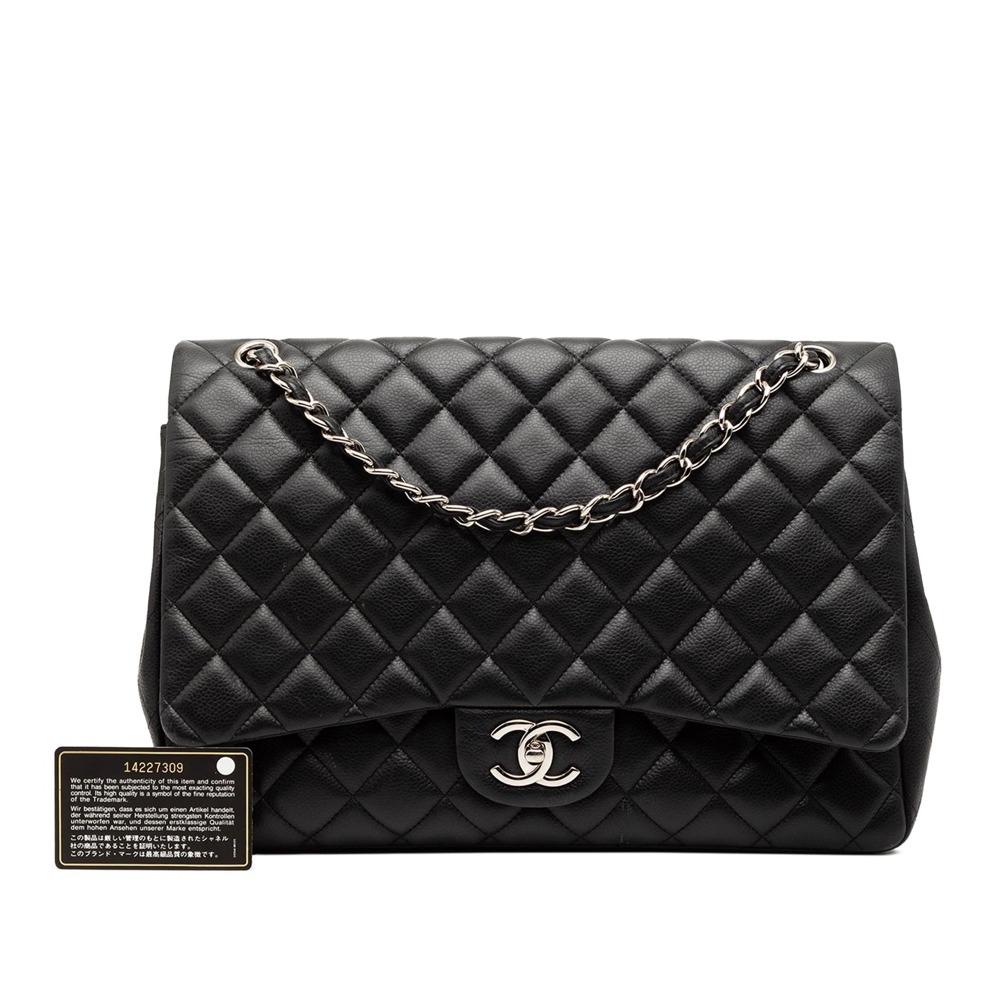Chanel Maxi Classic Caviar Double Flap