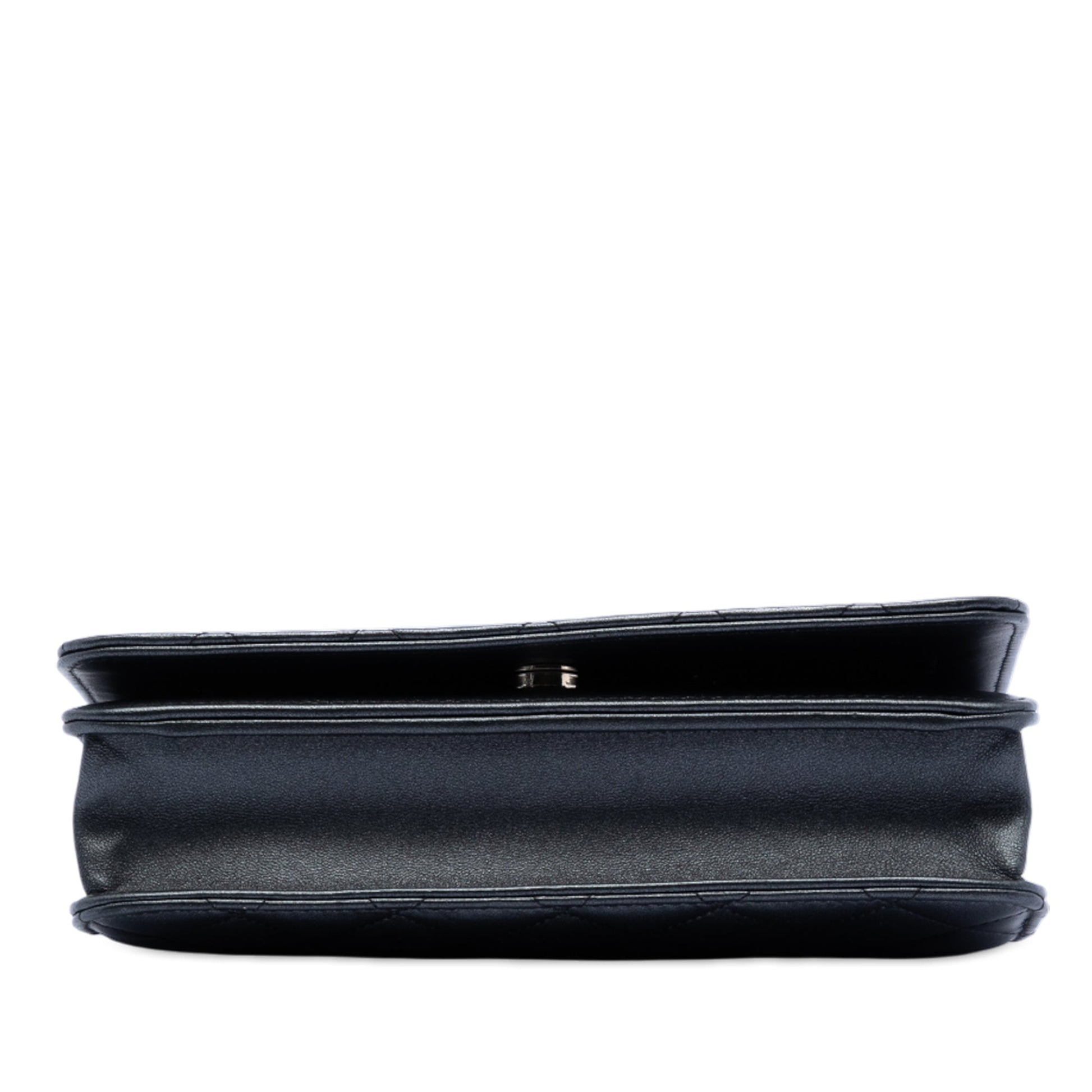 Chanel CC Quilted Lambskin Pearl Strap Wallet on Chain