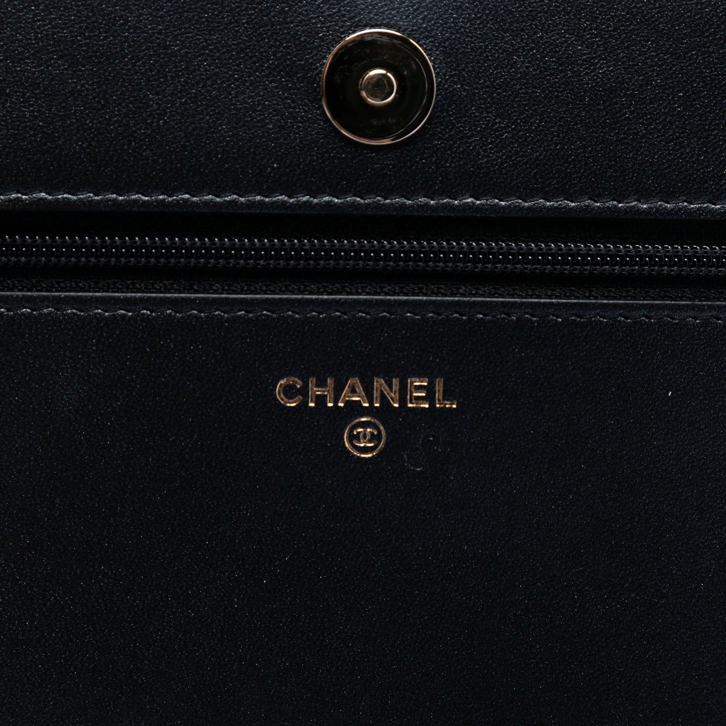 Chanel CC Quilted Lambskin Pearl Strap Wallet on Chain
