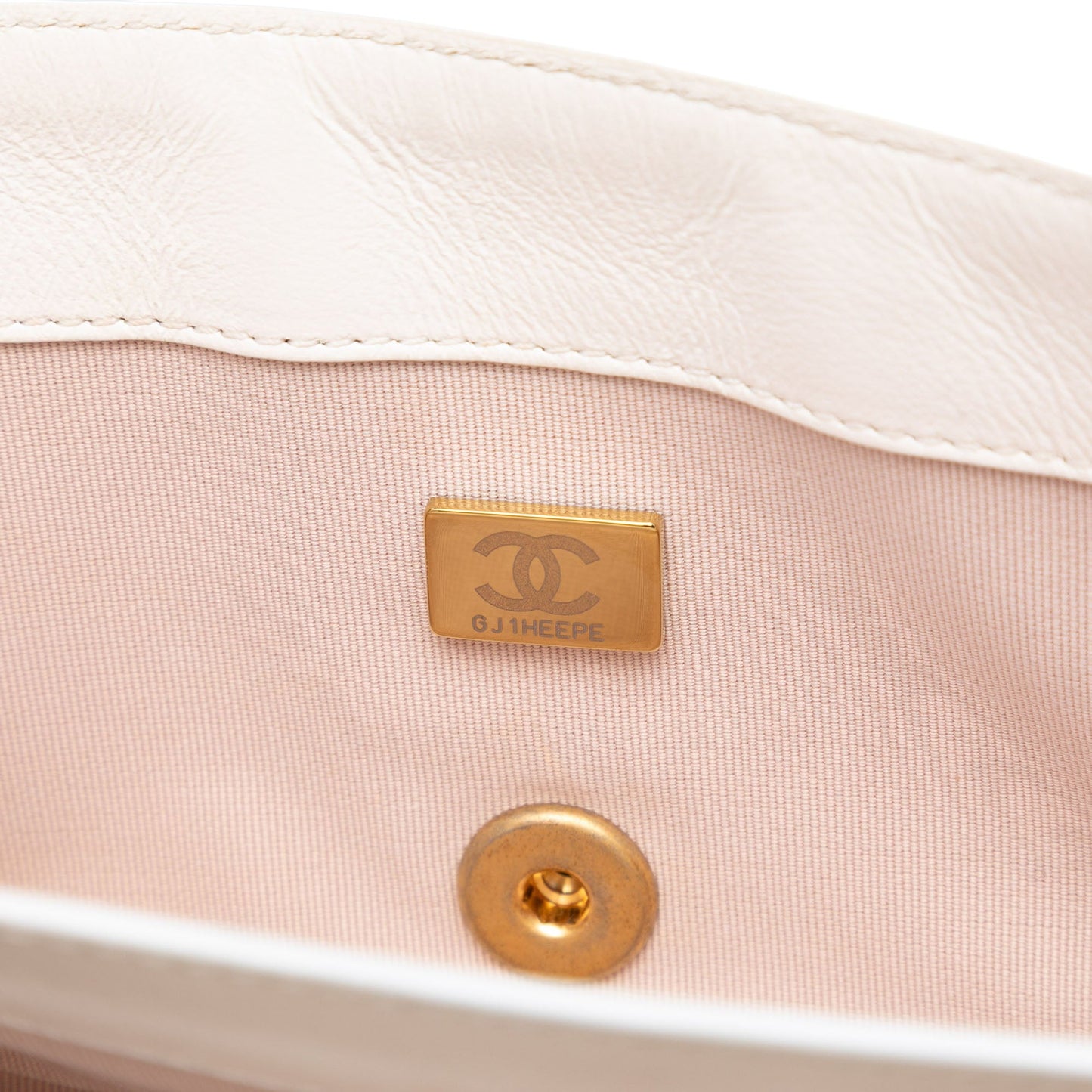 Chanel Small CC Quilted Aged Calfskin Accordion Flap