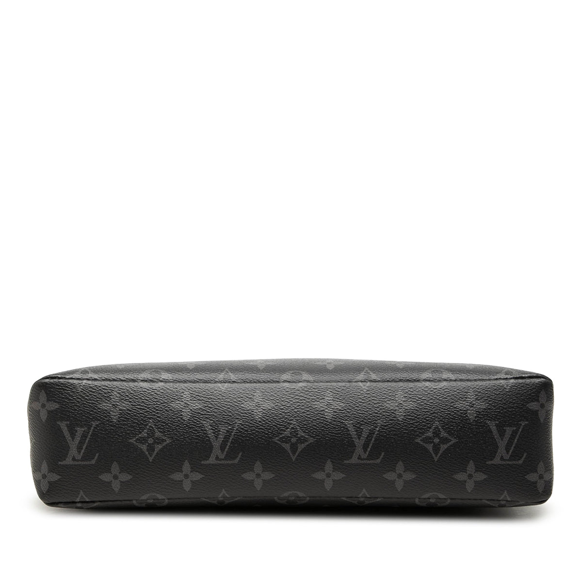 Louis Vuitton Monogram Eclipse Pochette Voyage Souple — Black