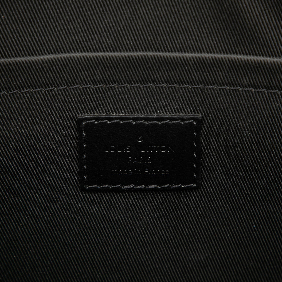 Louis Vuitton Monogram Eclipse Pochette Voyage Souple — Black