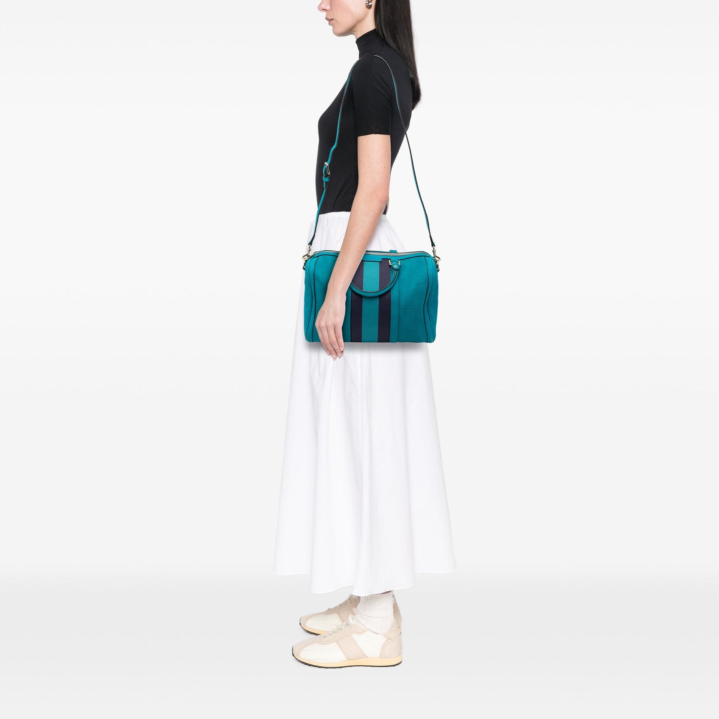 Gucci Nubuck Web Joy Satchel