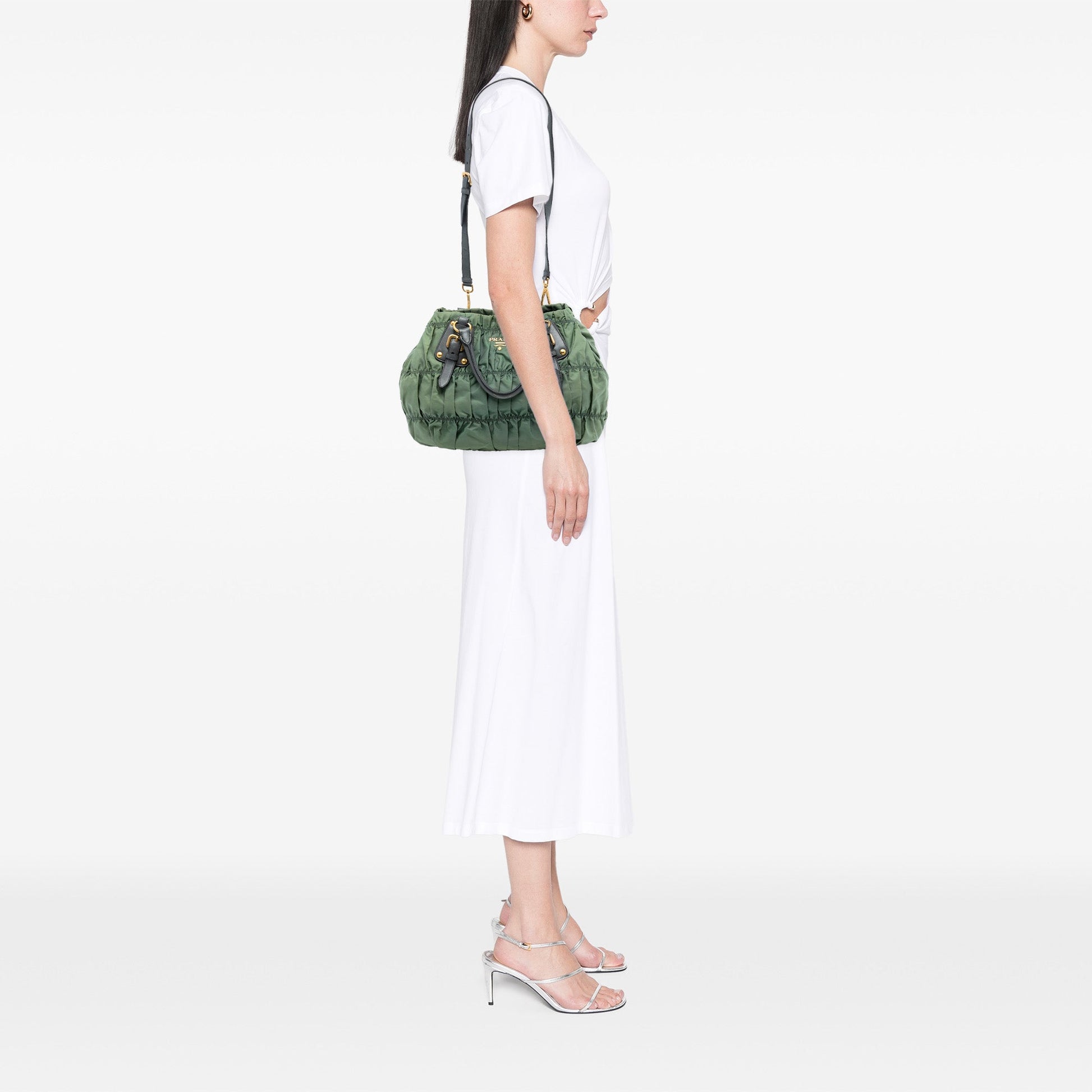 Prada Tessuto Gaufre Tote