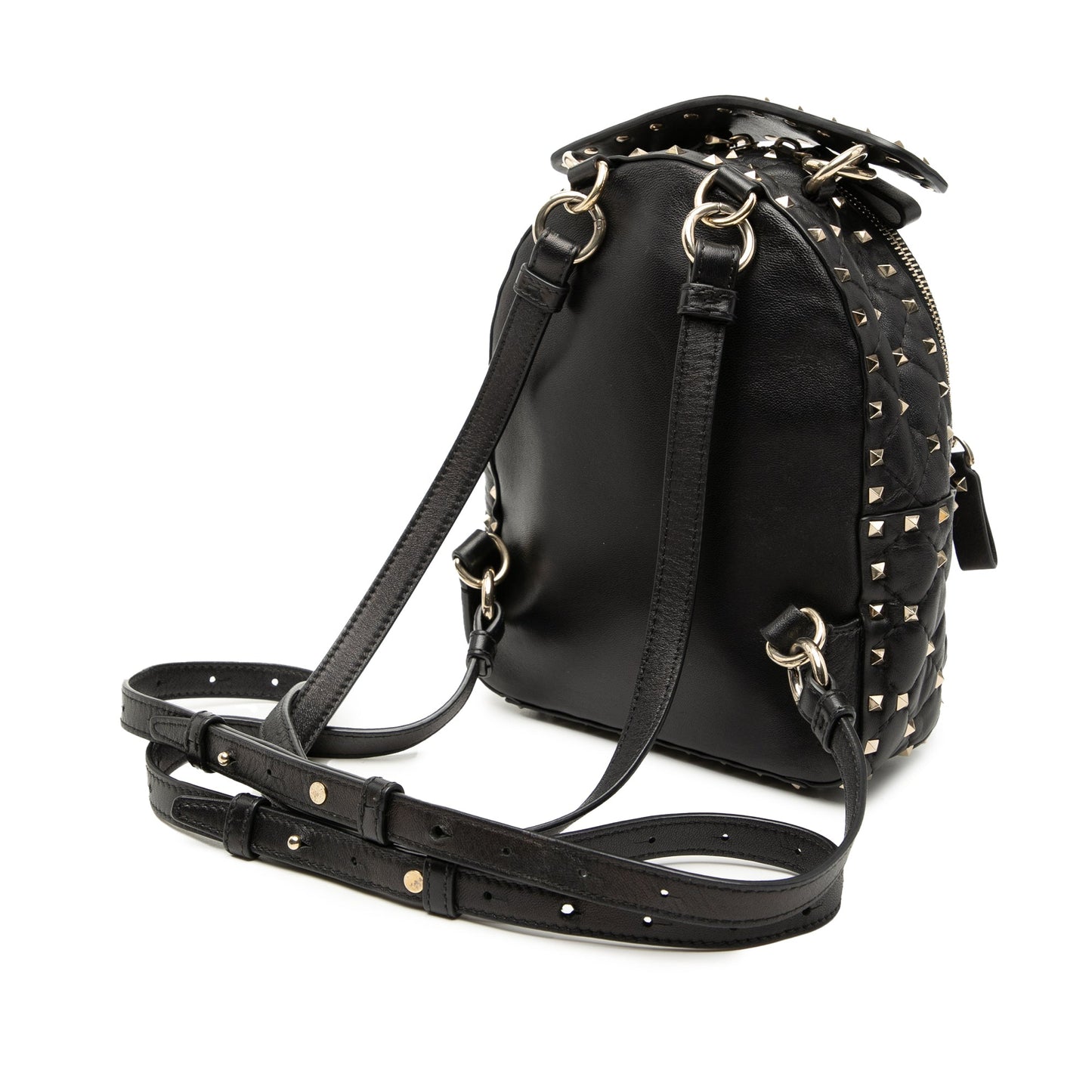 Valentino Mini Nappa Rockstud Spike Backpack
