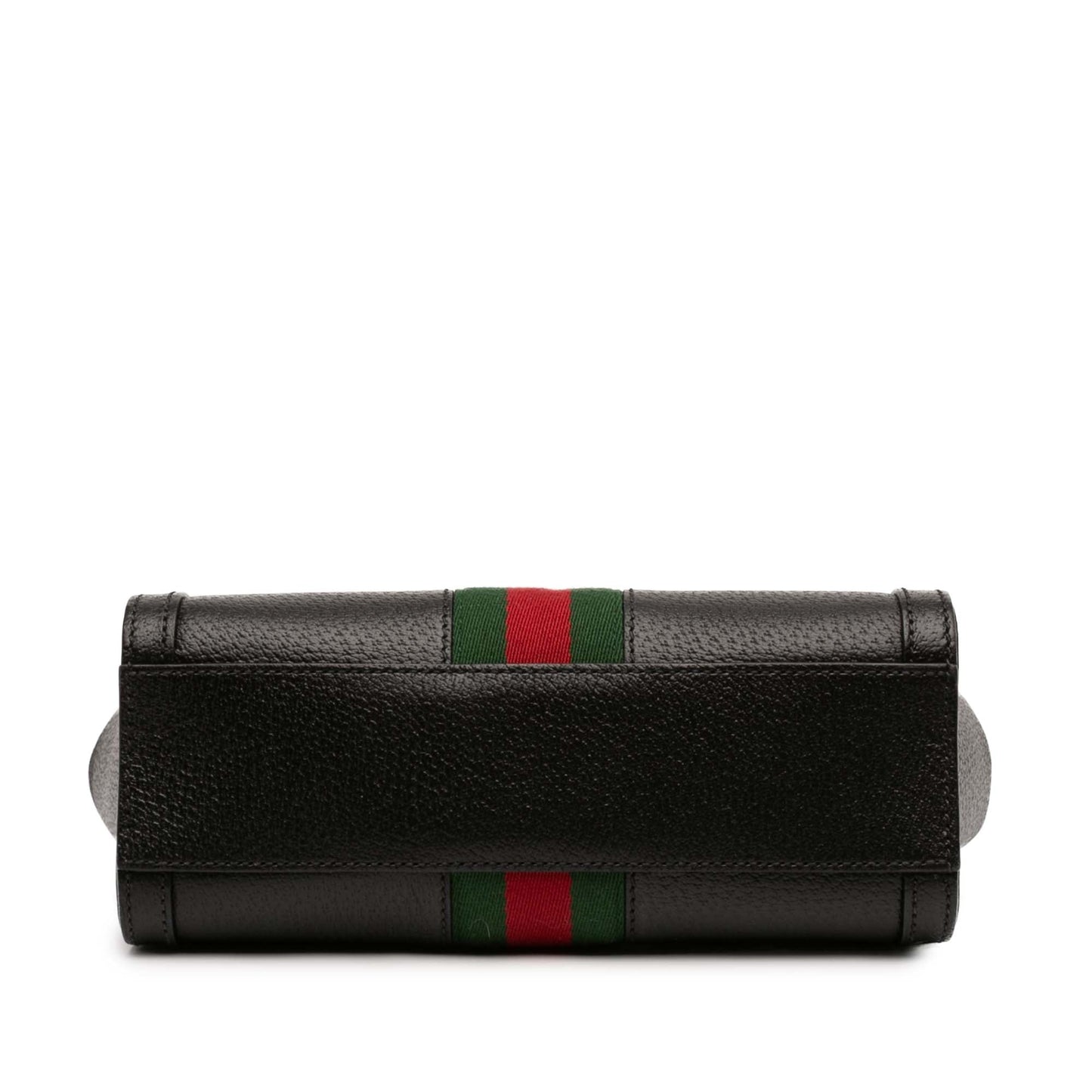 Gucci Small Leather Web Ophidia Satchel
