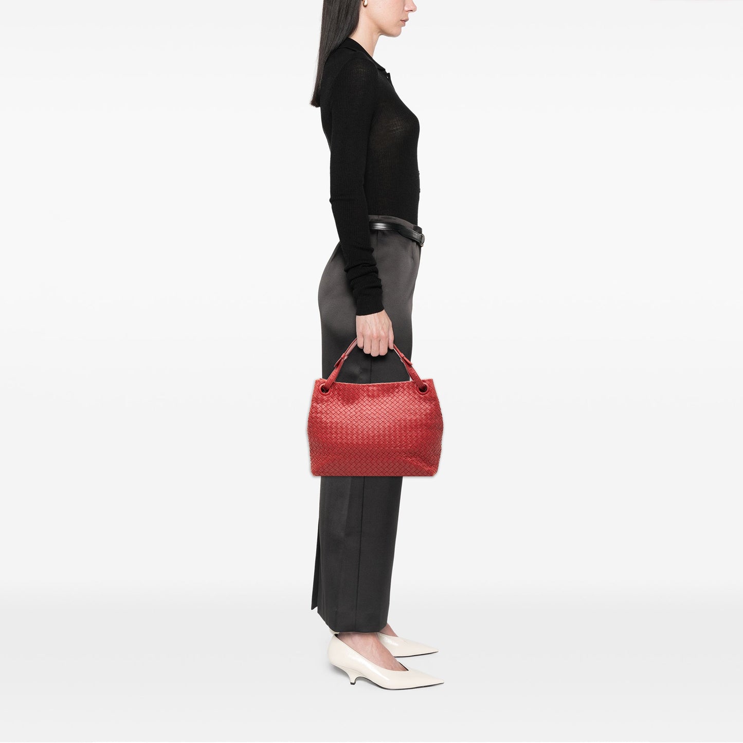 Bottega Veneta Medium Nappa Intrecciato Garda Tote