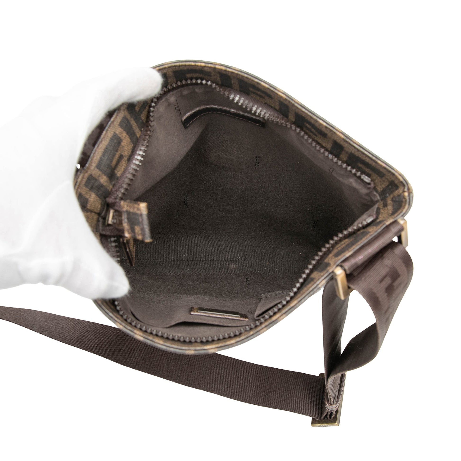 Fendi Zucca Spalmati Crossbody