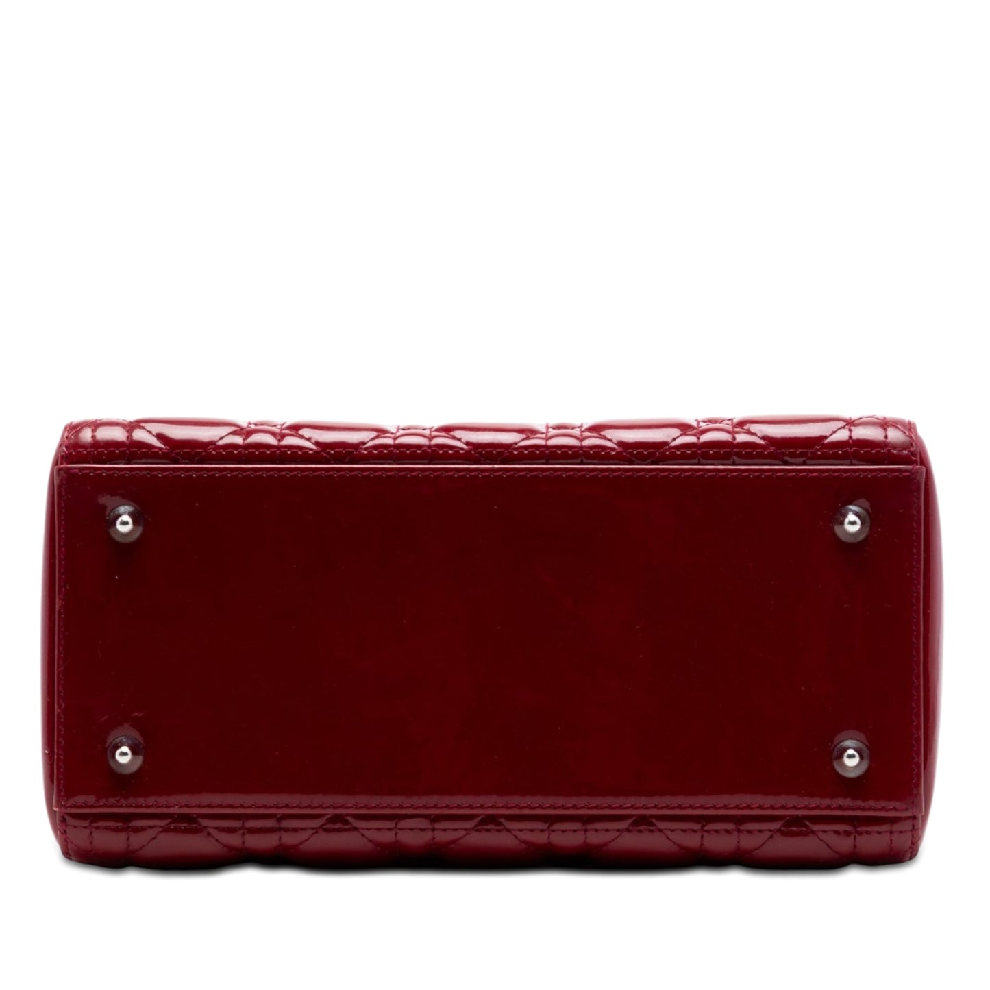 Dior Medium Patent Cannage Lady Dior