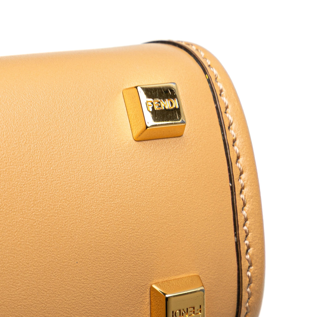 Fendi Mini Leather Sunshine Shopper Tote