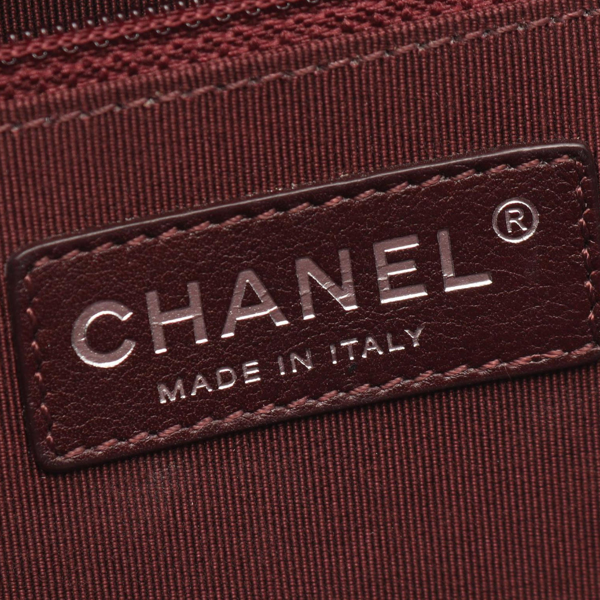 Chanel Medium Quilted Lambskin Coco Boy Camera Bag — Red