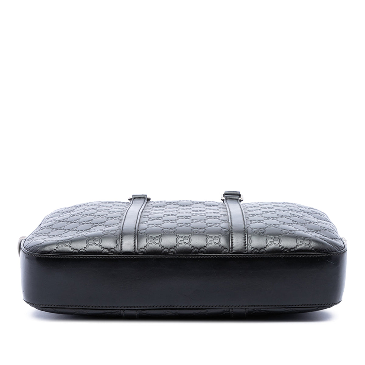 Gucci Guccissima Business Bag — Black