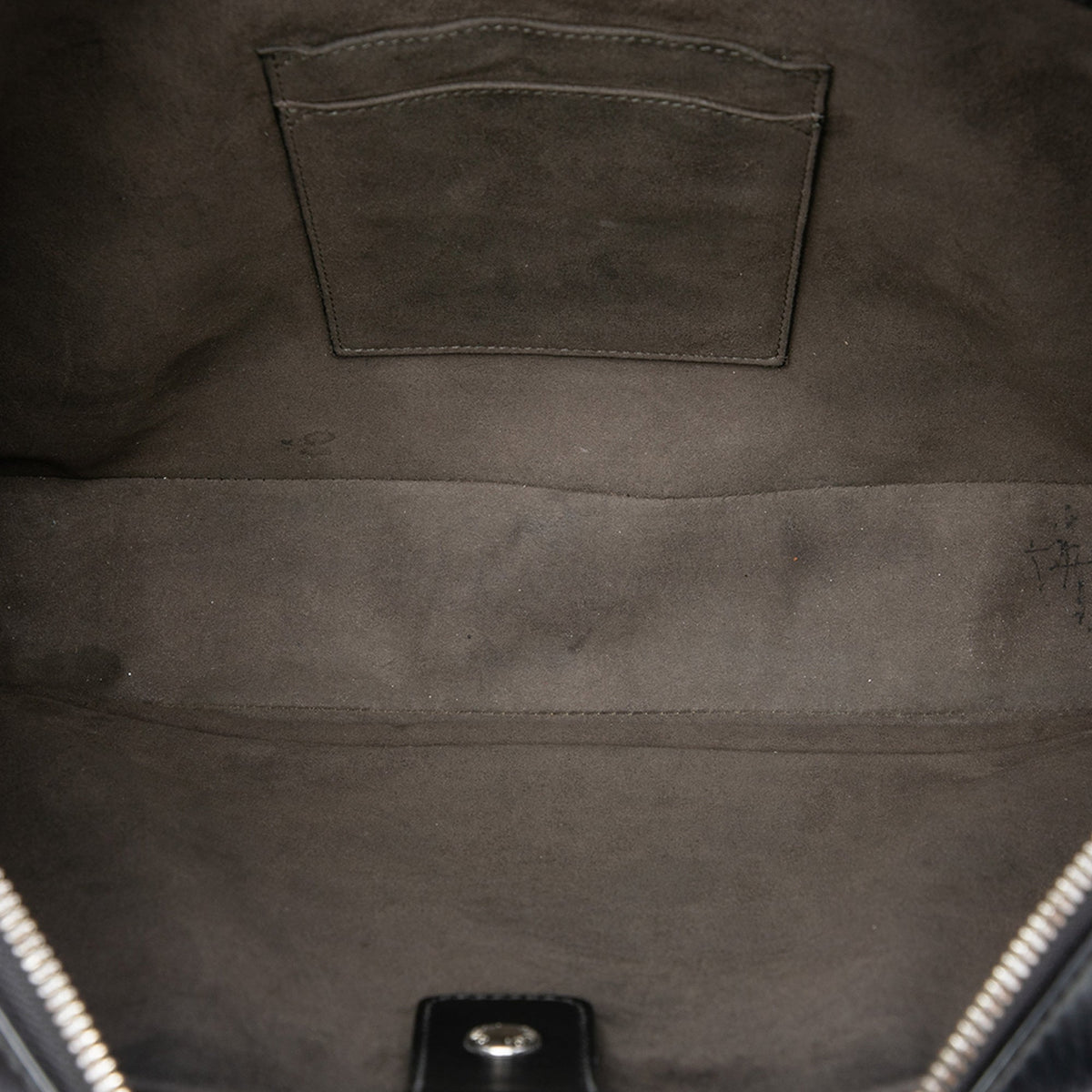Gucci Guccissima Business Bag — Black