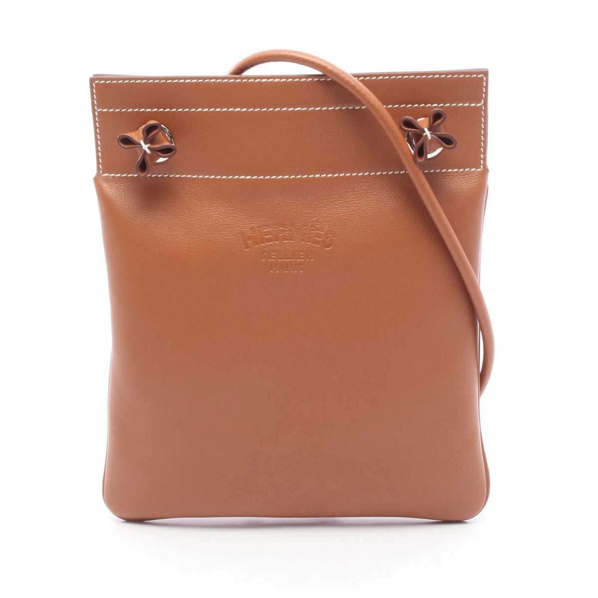 Hermès Mini Swift Aline Bag — Brown