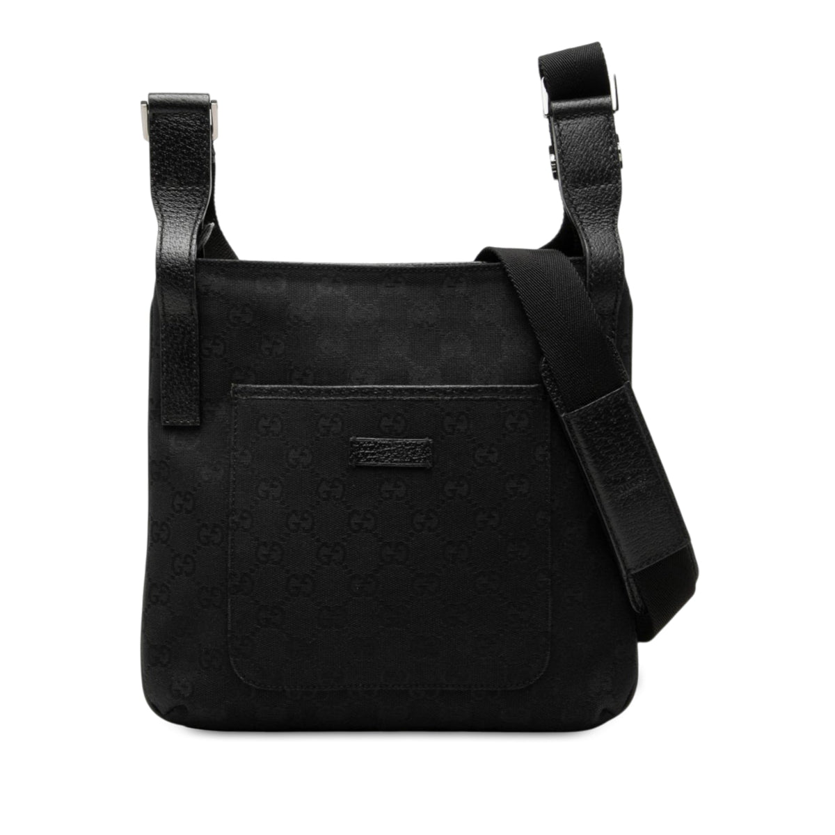Gucci GG Canvas Crossbody — Black