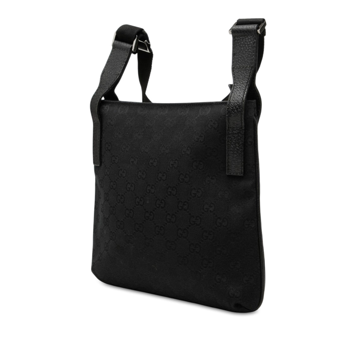 Gucci GG Canvas Crossbody — Black