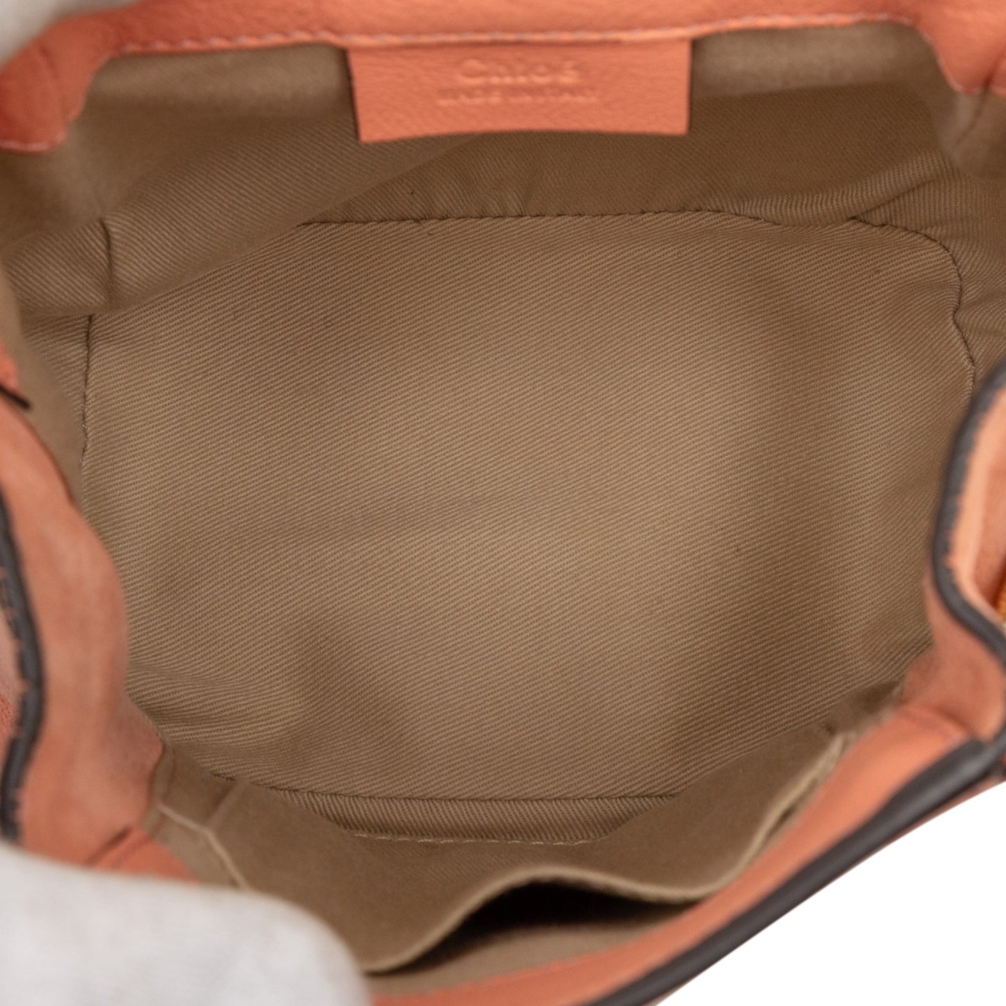 Chloé Mini Calfskin and Suede Faye Backpack
