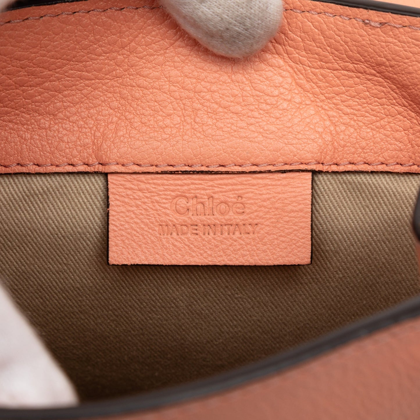 Chloé Mini Calfskin and Suede Faye Backpack