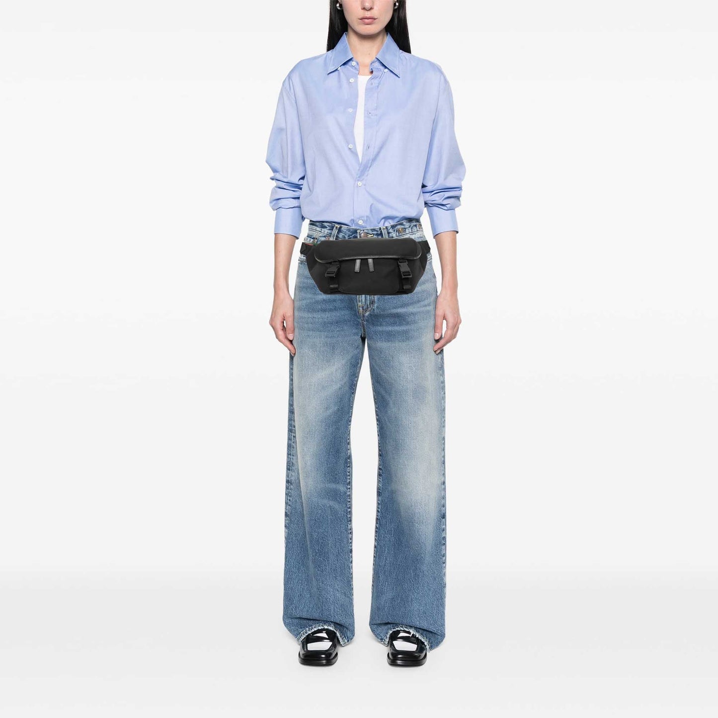 Gucci Canvas Techno Web Belt Bag