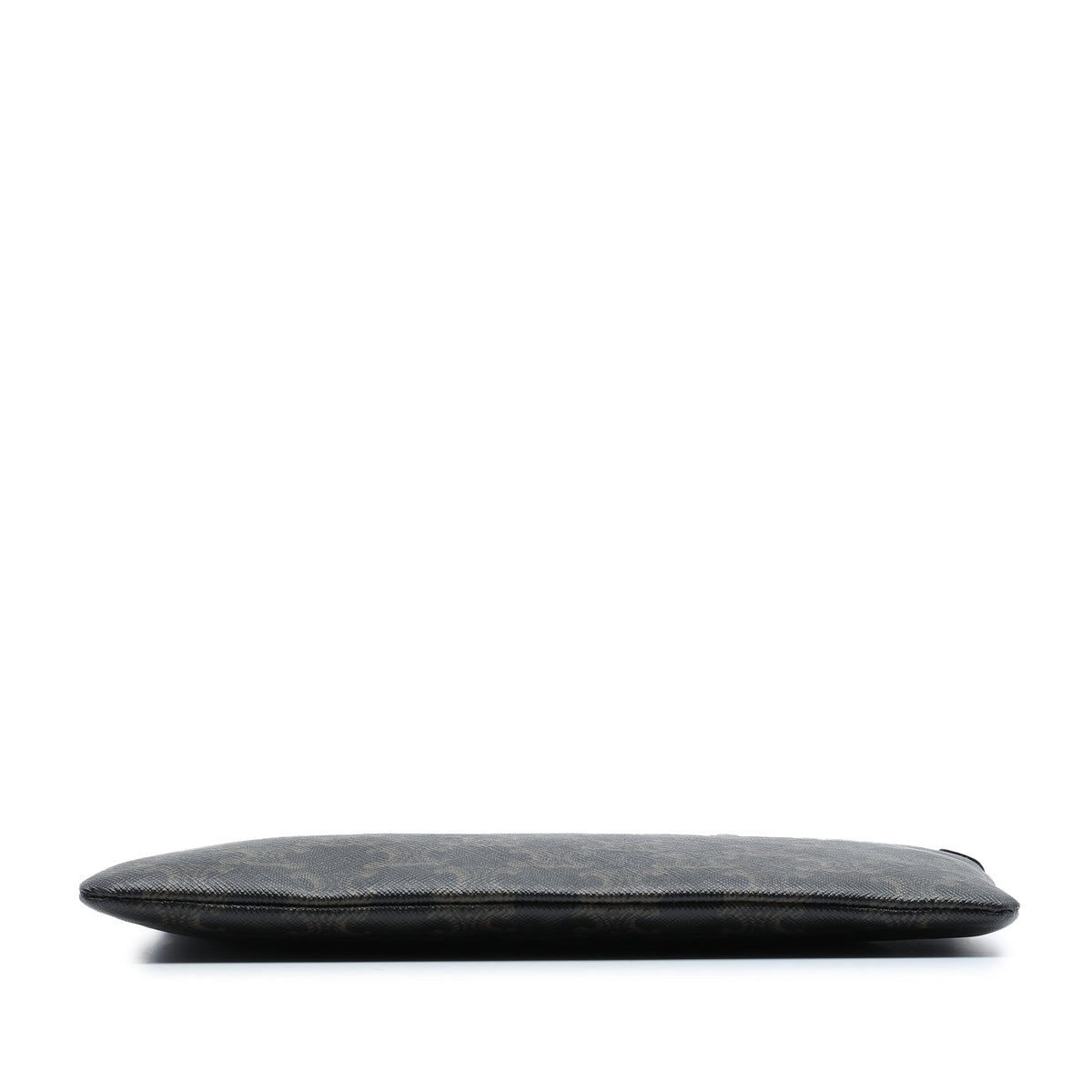 Celine Small Triomphe Coated Canvas Clutch
