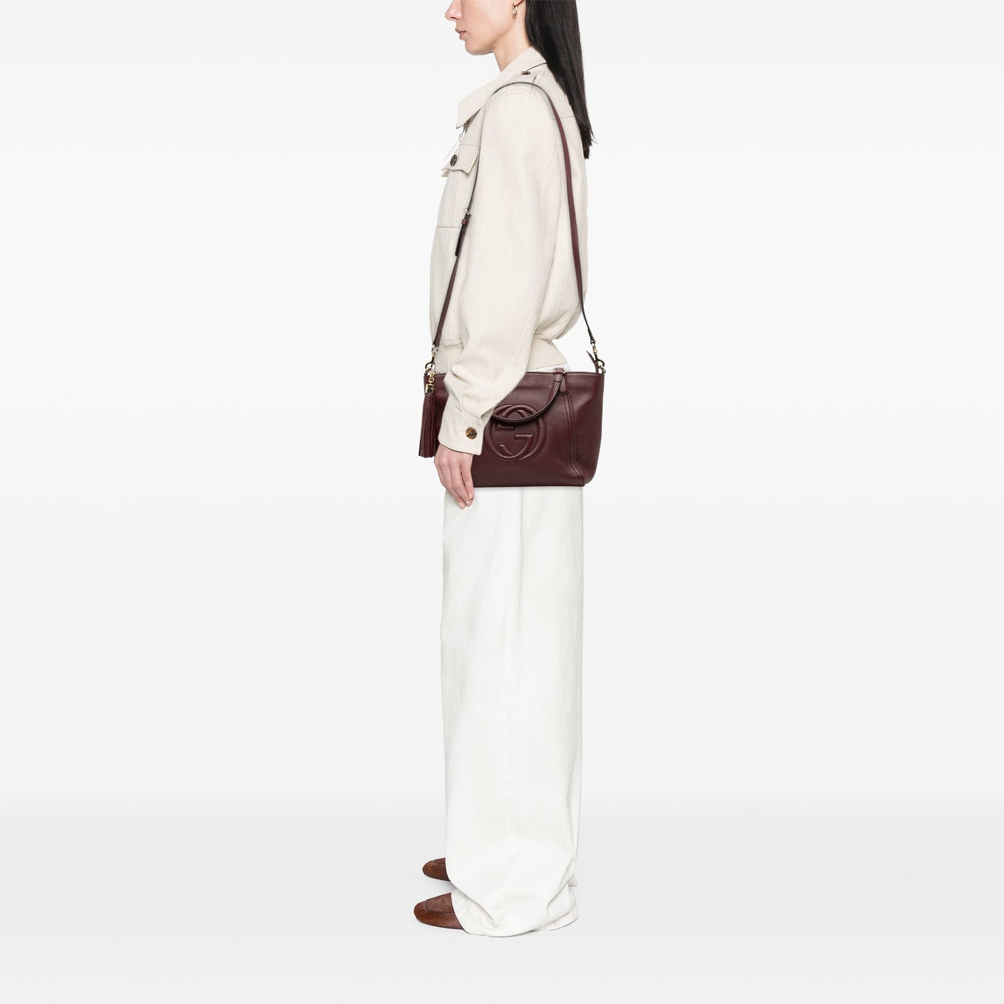 Gucci Small Calfskin Soho Cellarius Satchel