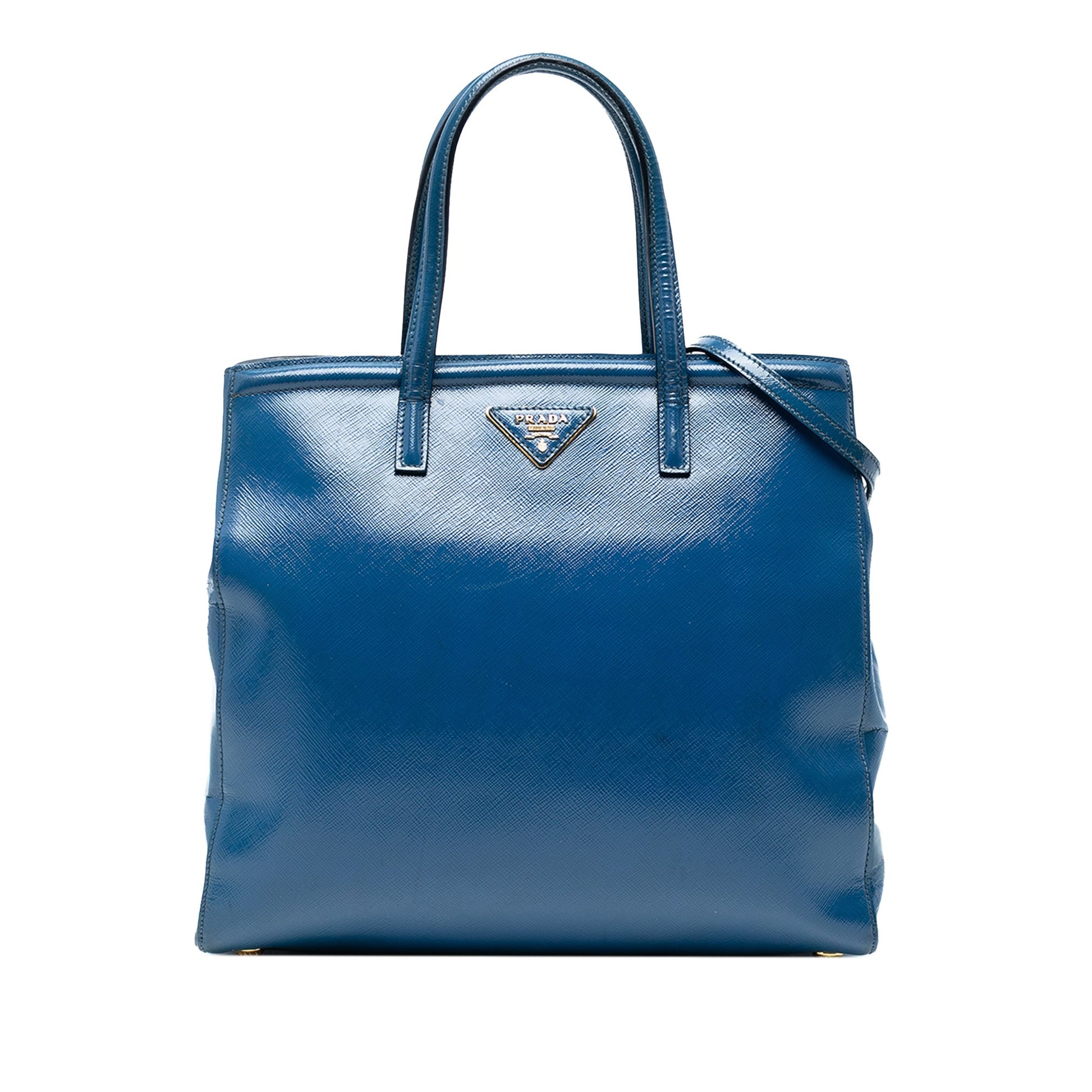 Prada Saffiano Vernice Satchel