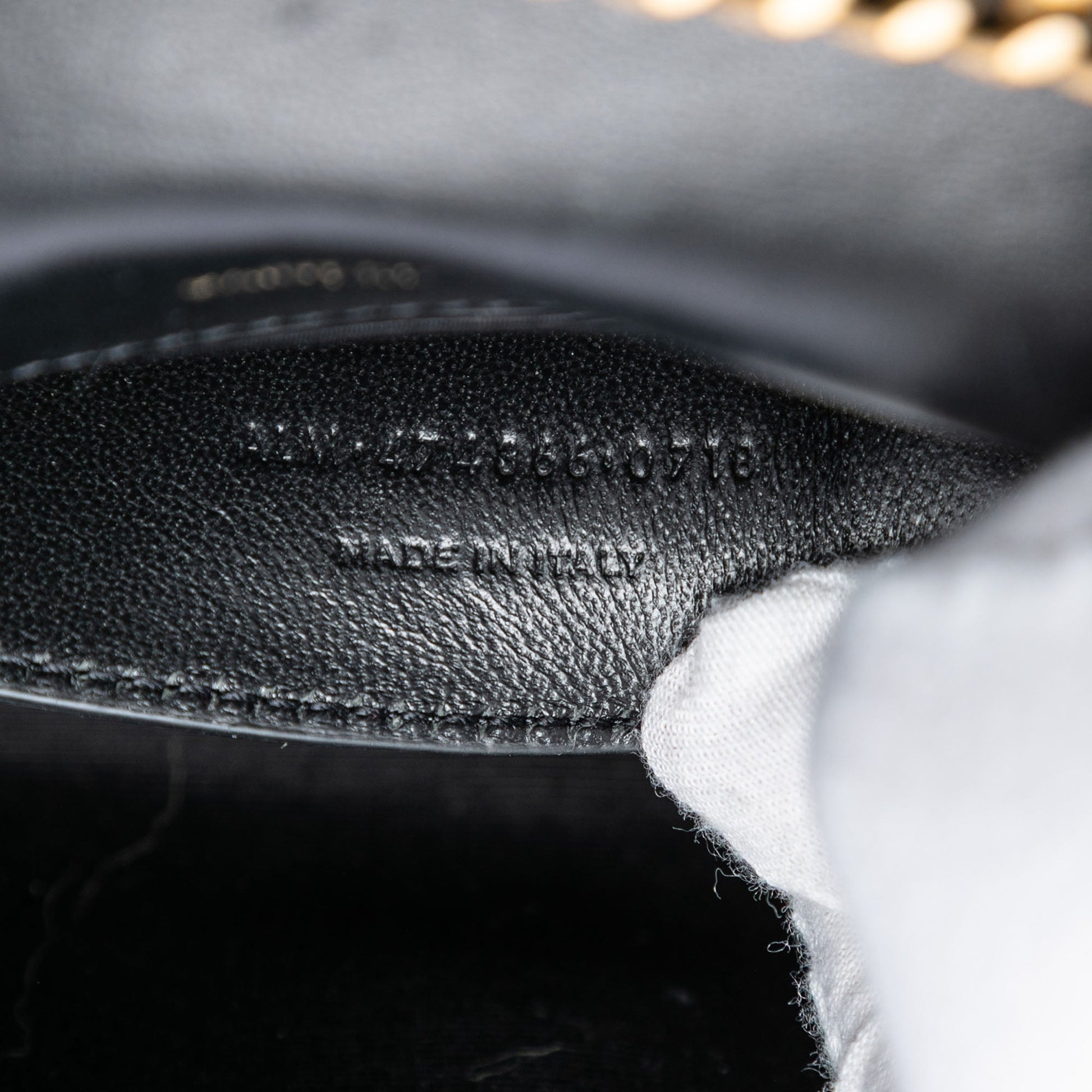 Saint Laurent Small Suede Monogram Kate Tassel Crossbody