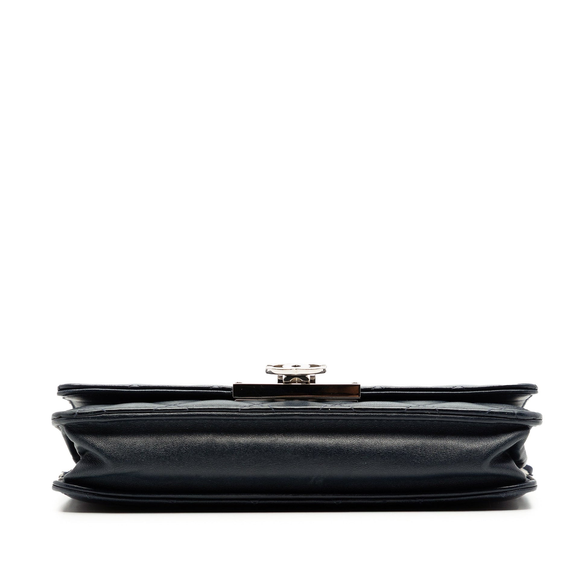 Chanel Quilted Lambskin Golden Class Wallet On Chain