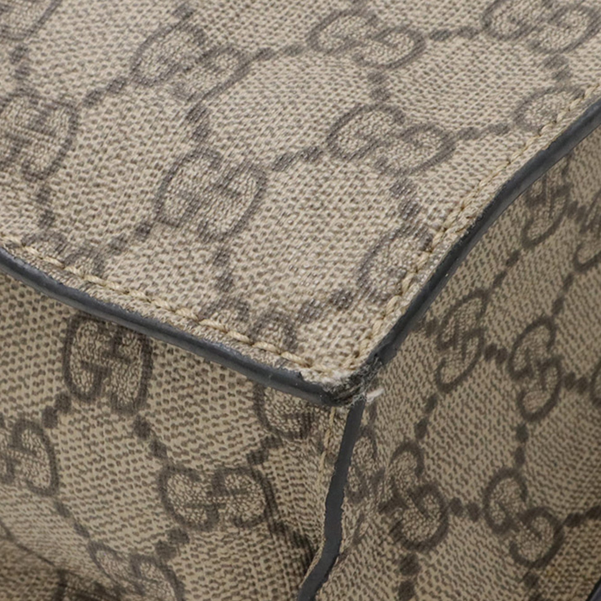 Gucci GG Supreme Web Vertical Satchel