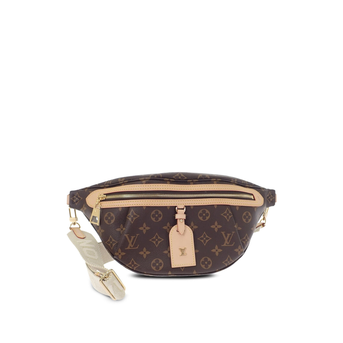 Louis Vuitton Monogram High Rise Bumbag — Brown