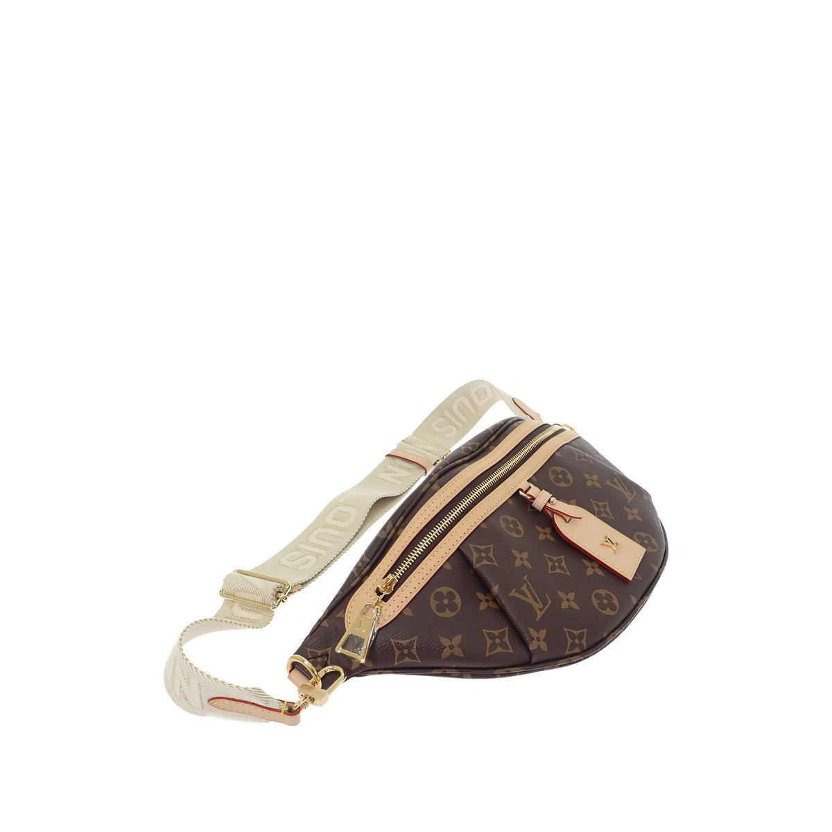 Louis Vuitton Monogram High Rise Bumbag — Brown