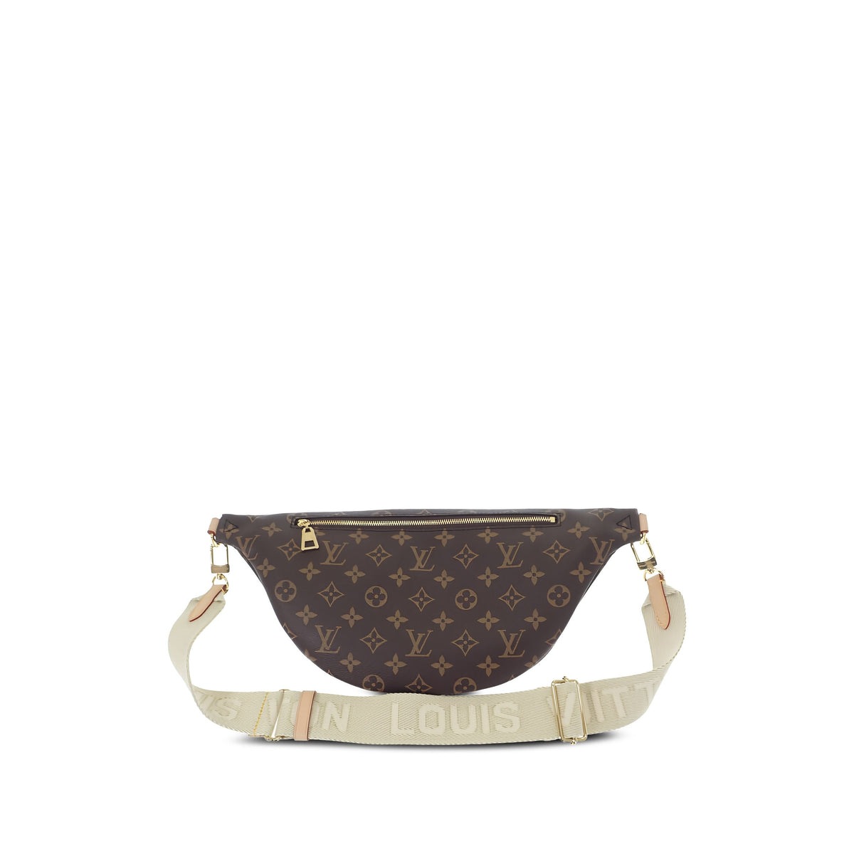 Louis Vuitton Monogram High Rise Bumbag — Brown
