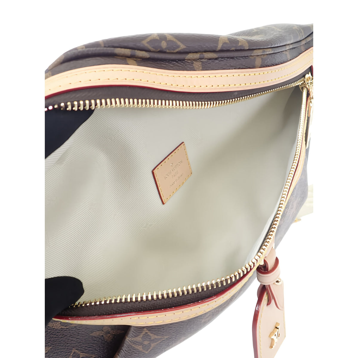Louis Vuitton Monogram High Rise Bumbag — Brown